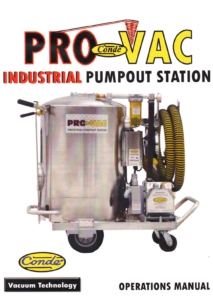 ProVac Industrial Pump Out Station with Moon Grease Trap Cleaning
